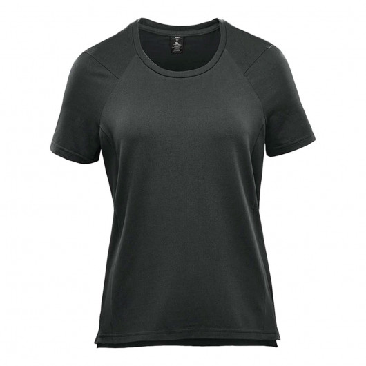 Womens Elite Performance Tee Graphite